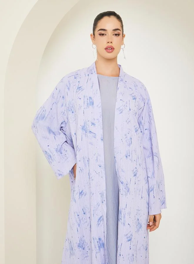 أميرة عباية بتفاصيل بارزة الملمس